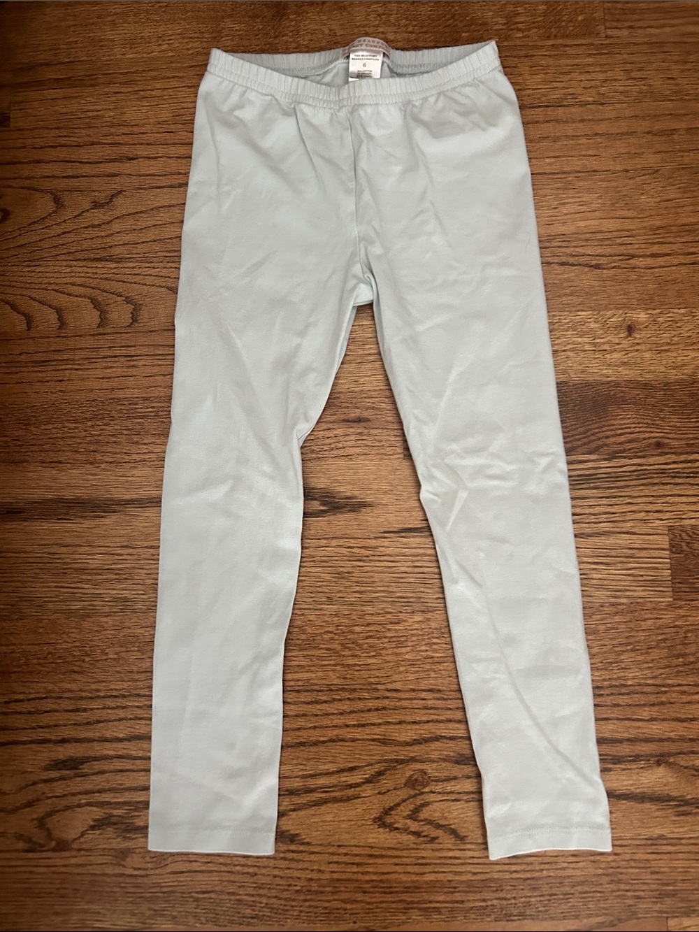 The Beaufort Bonnet Company Pale Blue Kids Leggings